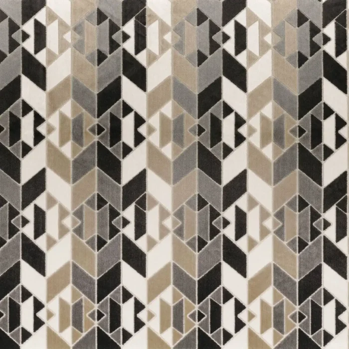 Jackson Square Fabric - Beige swatch