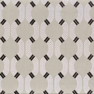 black-grey geometric misc fabric from Camengo
