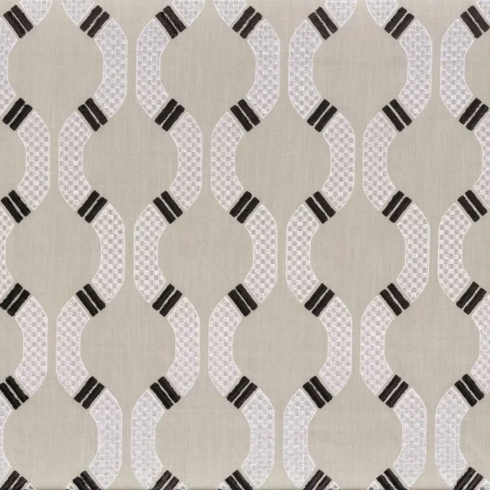 Nouvelle Orleans Fabric - Anthracite swatch