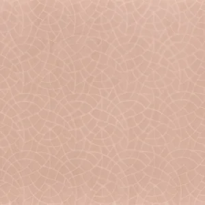 pink geometric embroideried fabric from Camengo