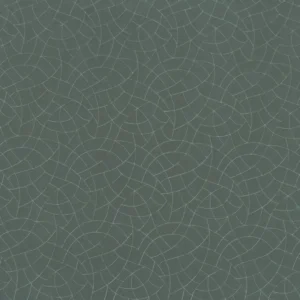 black-grey geometric embroideried fabric from Camengo