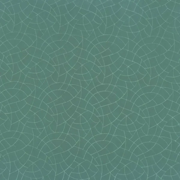 Tiana Fabric - Celadon by green geometric embroideried fabric from Camengo