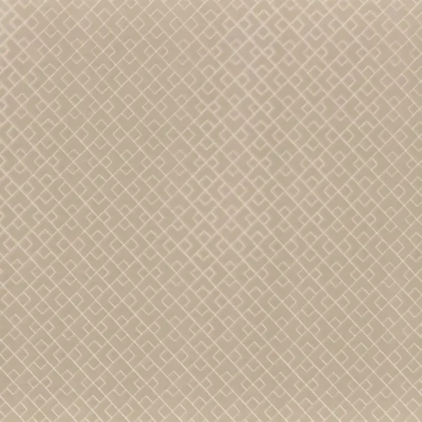Brazilia Fabric - Beige by neutral geometric embroideried fabric from Camengo