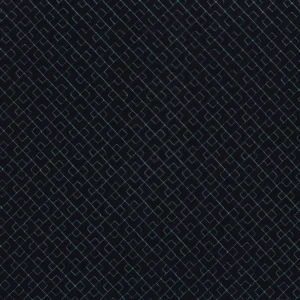 black-grey geometric embroideried fabric from Camengo