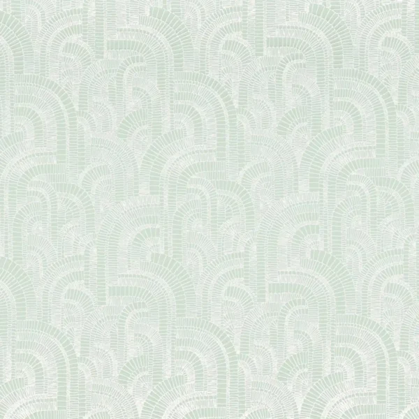 Garden District Fabric - Vert De Gris by green misc misc fabric from Camengo