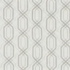 neutral geometric embroideried fabric from Camengo