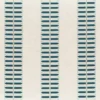 blue geometric embroideried fabric from Camengo