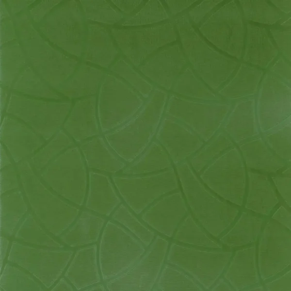 Copa Cabana Fabric - Prairie by green geometric embroideried fabric from Camengo