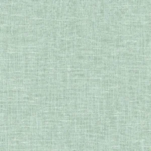 green plain linen fabric from Camengo