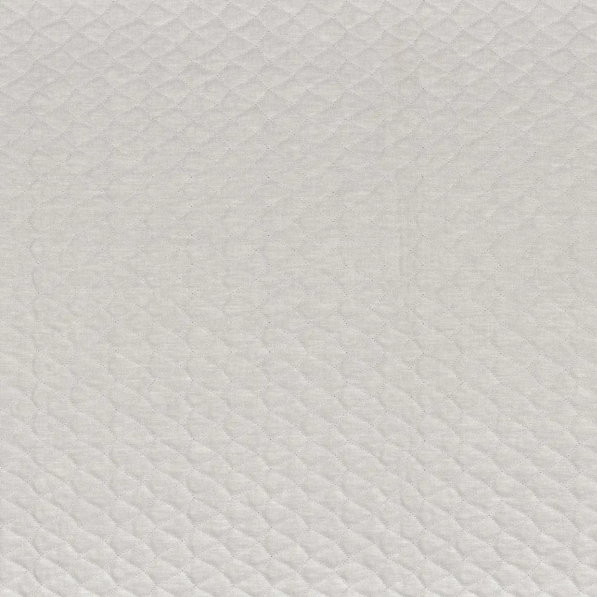 Espuma Fabric - Perle by white plain embroideried fabric from Camengo