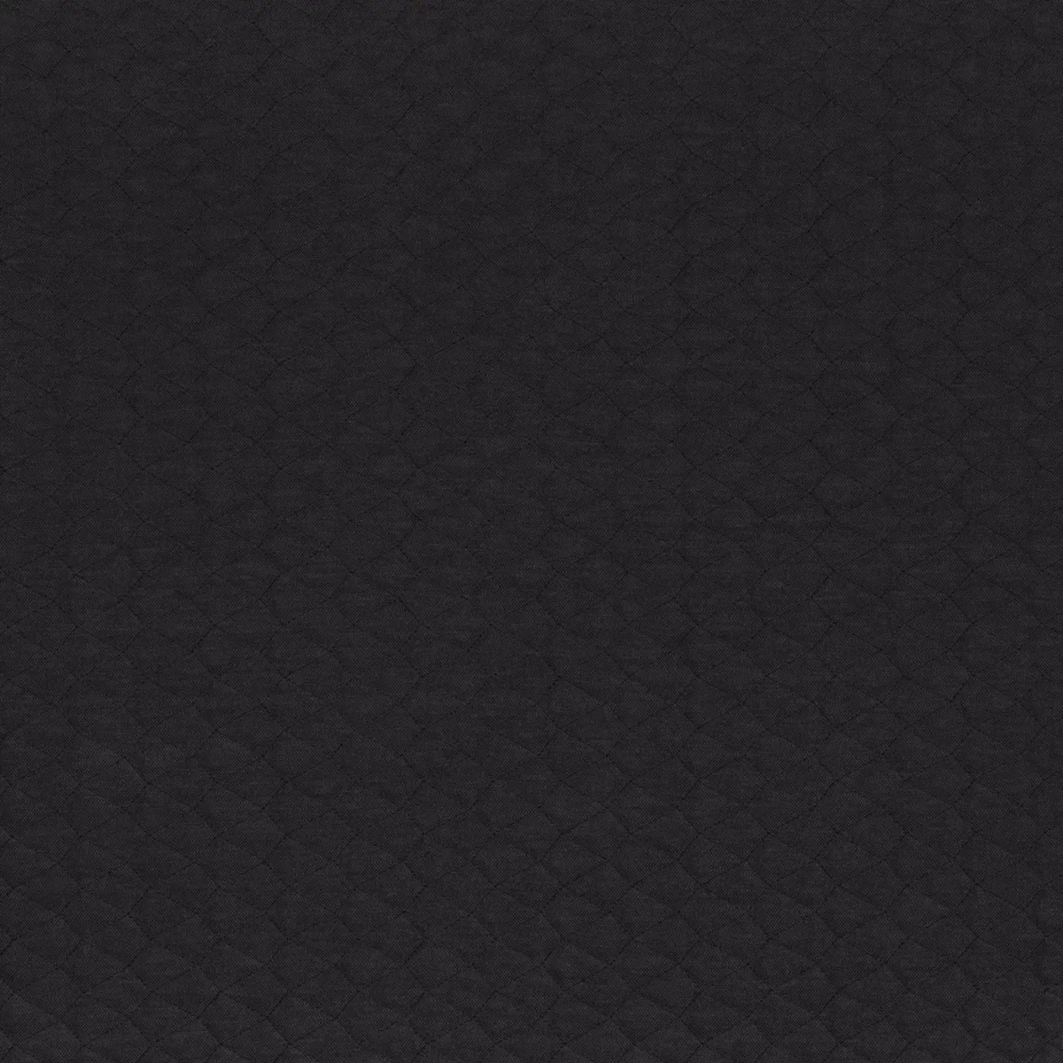 Espuma Fabric - Carbone by black-grey plain embroideried fabric from Camengo
