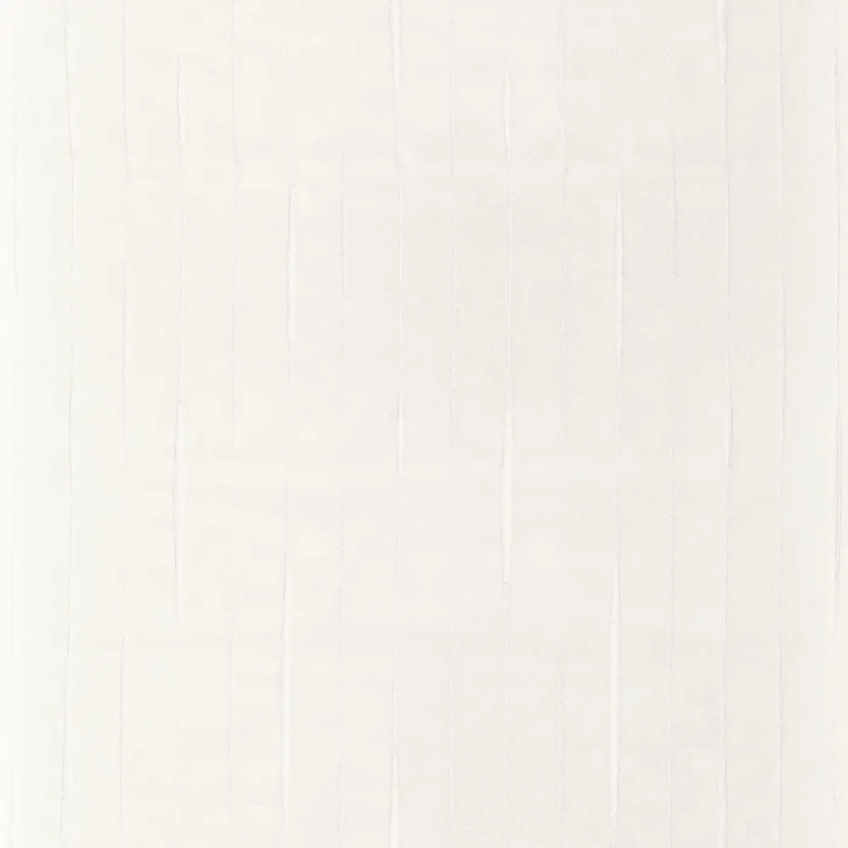 Cristallin Fabric - Niege by white striped voile-sheer fabric from Camengo