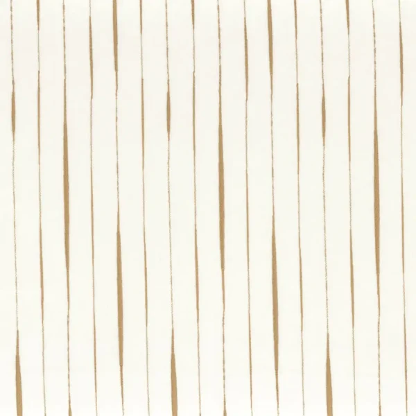 Cristallin Fabric - Ocre by brown striped voile-sheer fabric from Camengo