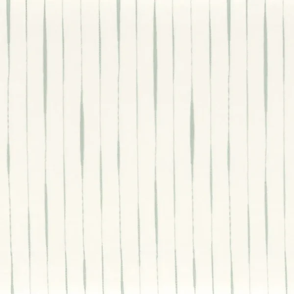 Cristallin Fabric - Azur by blue striped voile-sheer fabric from Camengo