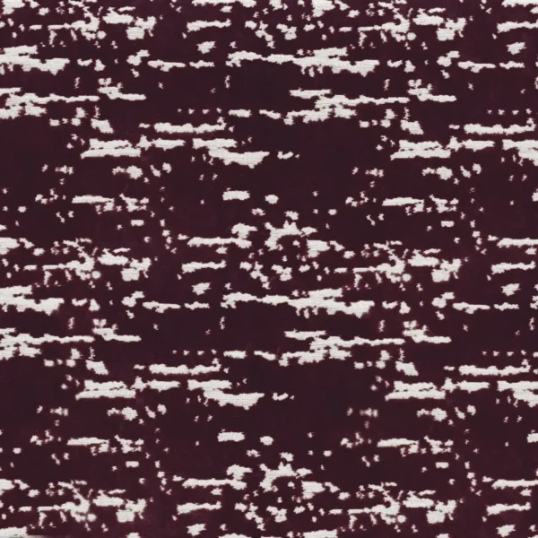 Limonite Fabric - Aubergine by purple misc velvet-chenille fabric from Camengo