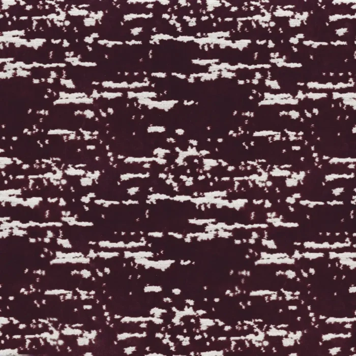 Limonite Fabric - Aubergine swatch