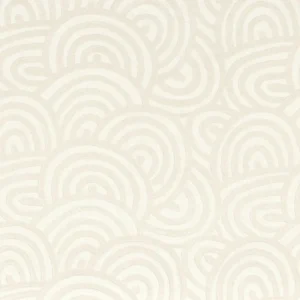 white misc embroideried fabric from Camengo