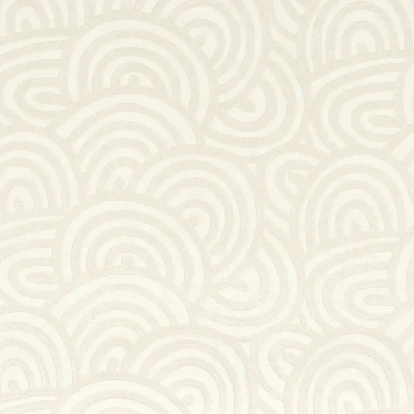 white misc embroideried fabric from Camengo