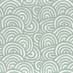 blue misc embroideried fabric from Camengo