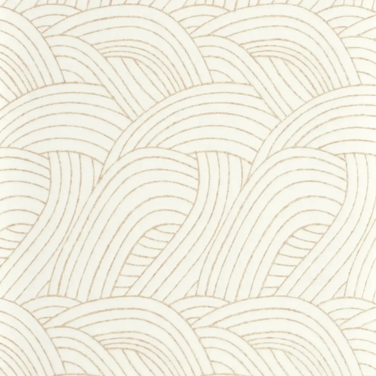 Limpide Fabric - Lin by neutral misc embroideried fabric from Camengo