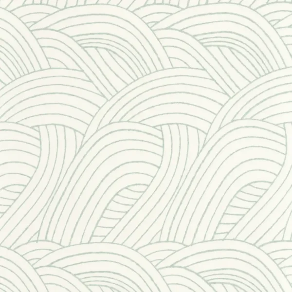 Limpide Fabric - Azur by blue misc embroideried fabric from Camengo