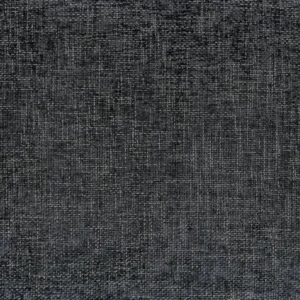 black-grey plain woven fabric from Casamance