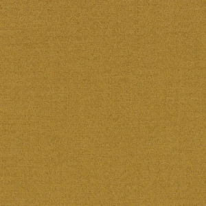 yellow plain woven fabric from Casamance