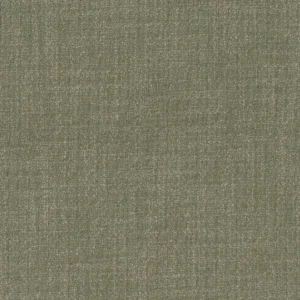 green plain woven fabric from Casamance