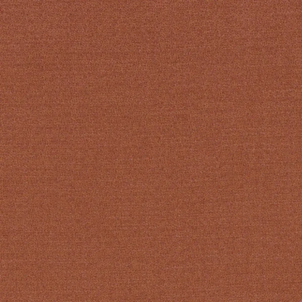 Dune Fabric - Orange Brulee by orange plain woven fabric from Casamance