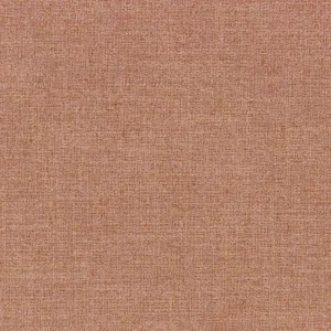 orange plain woven fabric from Casamance