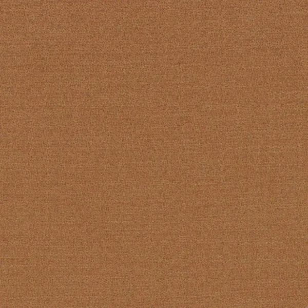 Dune Fabric - Sepia by orange plain woven fabric from Casamance