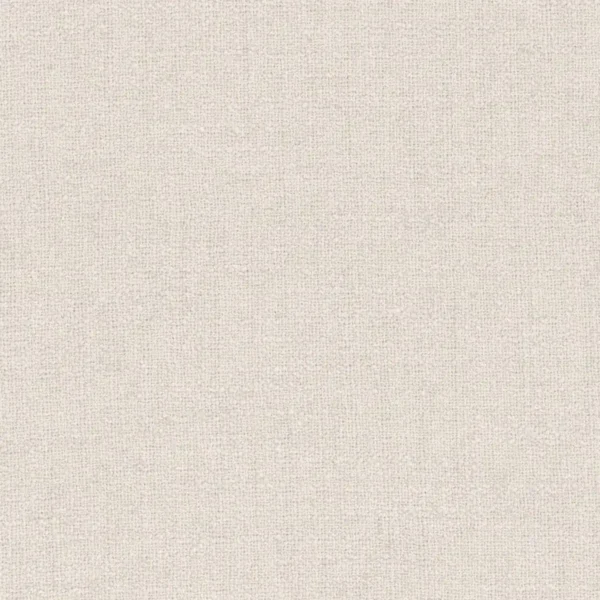 white plain woven fabric from Casamance