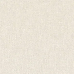 white plain woven fabric from Casamance