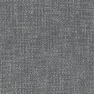 black-grey plain woven fabric from Casamance
