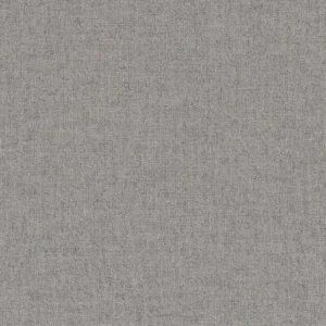 black-grey plain woven fabric from Casamance