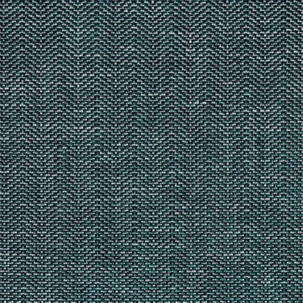 Flow Fabric - Petrole by blue misc woven fabric from Casamance