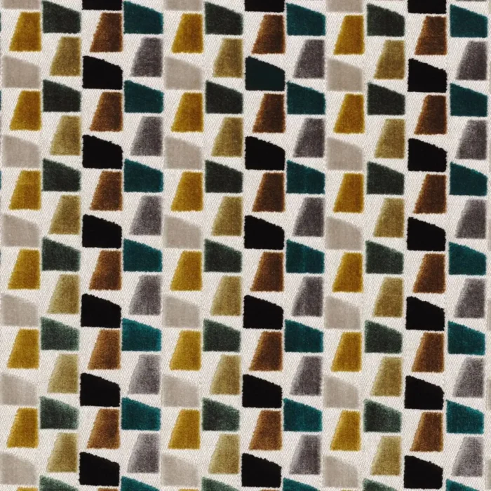 Paddington Fabric - Vert Multico swatch