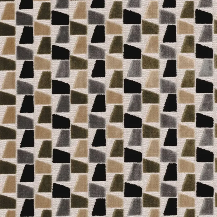 Paddington Fabric - Gris / Noir De Lune swatch