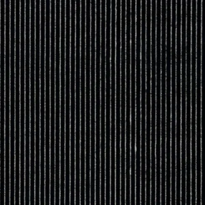 black-grey striped velvet-chenille fabric from Casamance