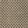 green geometric velvet-chenille fabric from Casamance