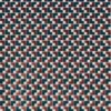 blue geometric velvet-chenille fabric from Casamance