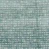 green geometric velvet-chenille fabric from Casamance