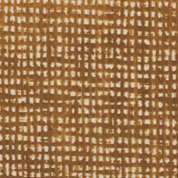 Heritage Fabric - Camel by brown geometric velvet-chenille fabric from Casamance