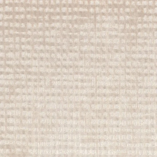 Heritage Fabric - Beige by white geometric velvet-chenille fabric from Casamance