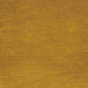 yellow plain velvet-chenille fabric from Casamance