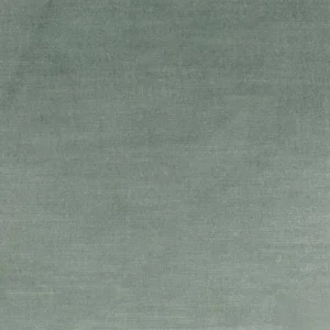 green plain velvet-chenille fabric from Casamance