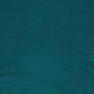 blue plain velvet-chenille fabric from Casamance