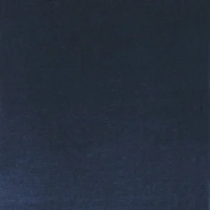 blue plain velvet-chenille fabric from Casamance