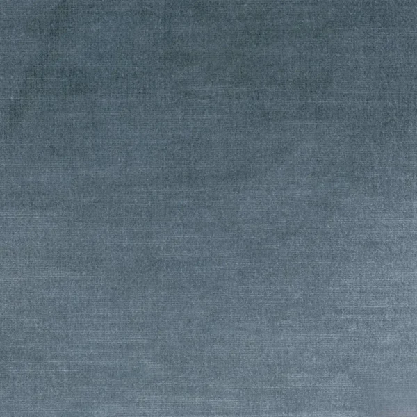 Oscar Fabric - Pierre Bleue by blue plain velvet-chenille fabric from Casamance
