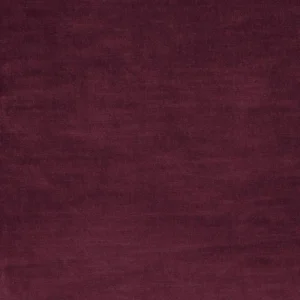 purple plain velvet-chenille fabric from Casamance